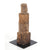 DEKO HOLZ FIGUR "TOWER 4" | Teak / Mahagoni, 40x20 cm (HxB) | Skulptur - DESIGN DELIGHTS