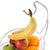 METALL OBSTKORB "FRESH" | Ø 25 cm, mit Bananenhaken | Früchtekorb - DESIGN DELIGHTS