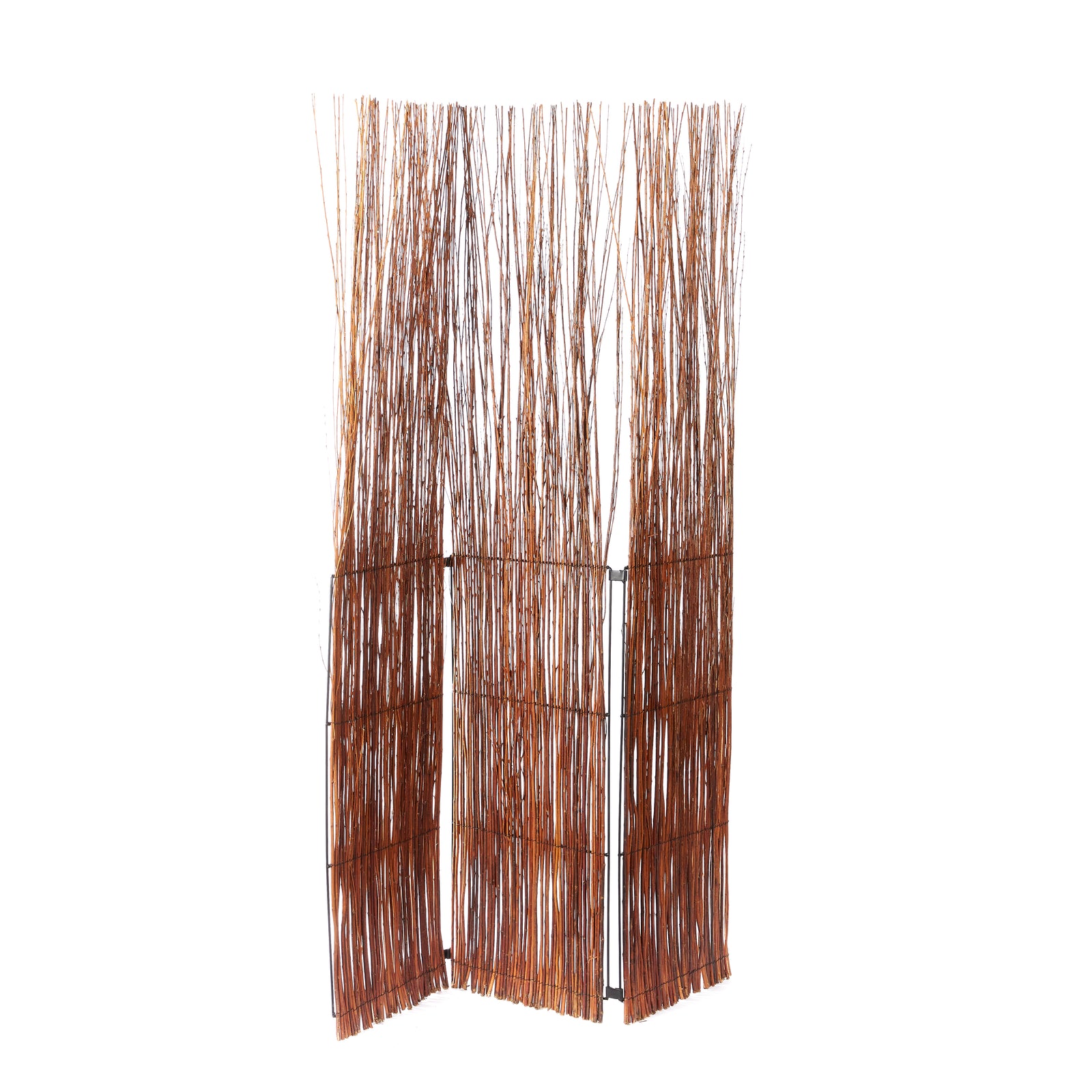 PARAVENT NATURE | braun, 170x120cm(HxB) Weide | Raumtrenner,Trennwand