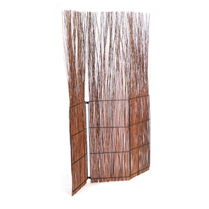 PARAVENT NATURE | braun, 170x120cm(HxB) Weide | Raumtrenner,Trennwand