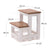 TRITTLEITER "STEP" | 46x37 cm (HxB), Altholz | Tritthocker