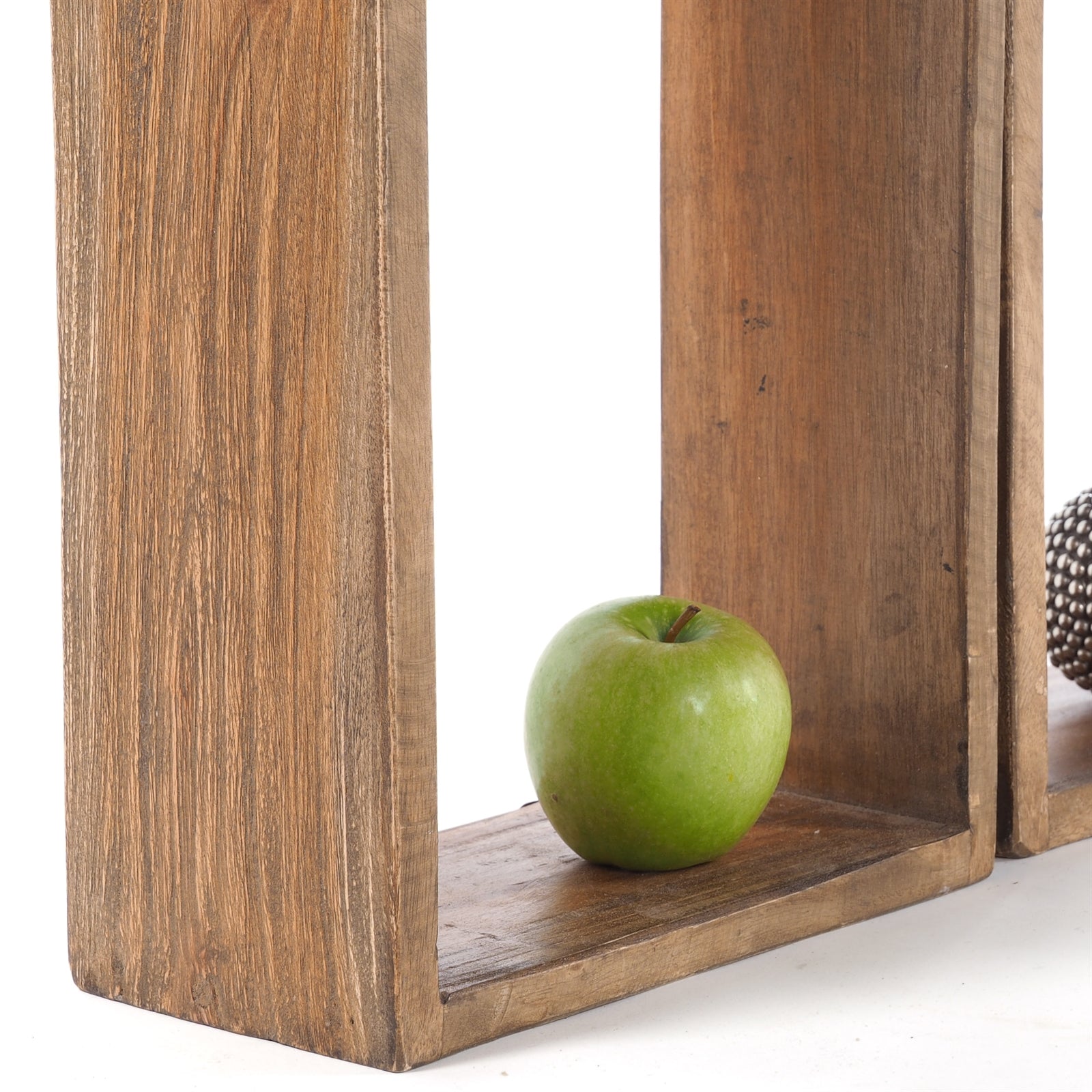 3ER SET DEKO REGALE "CUBEN" | Mahagini, 3 Größen | Wandregal