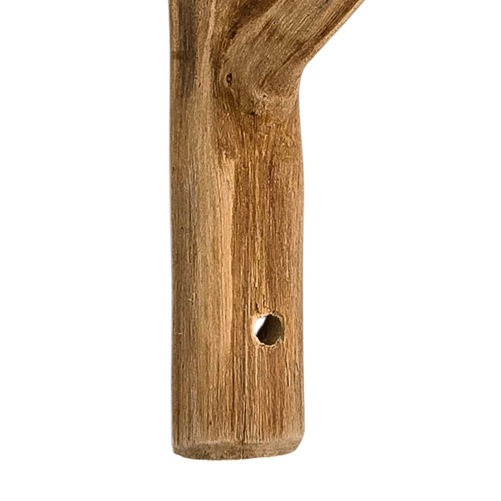GARDEROBENHAKEN LIMB | Teakholz  ca. 15cm(H) Garderobenhaken aus Ästen
