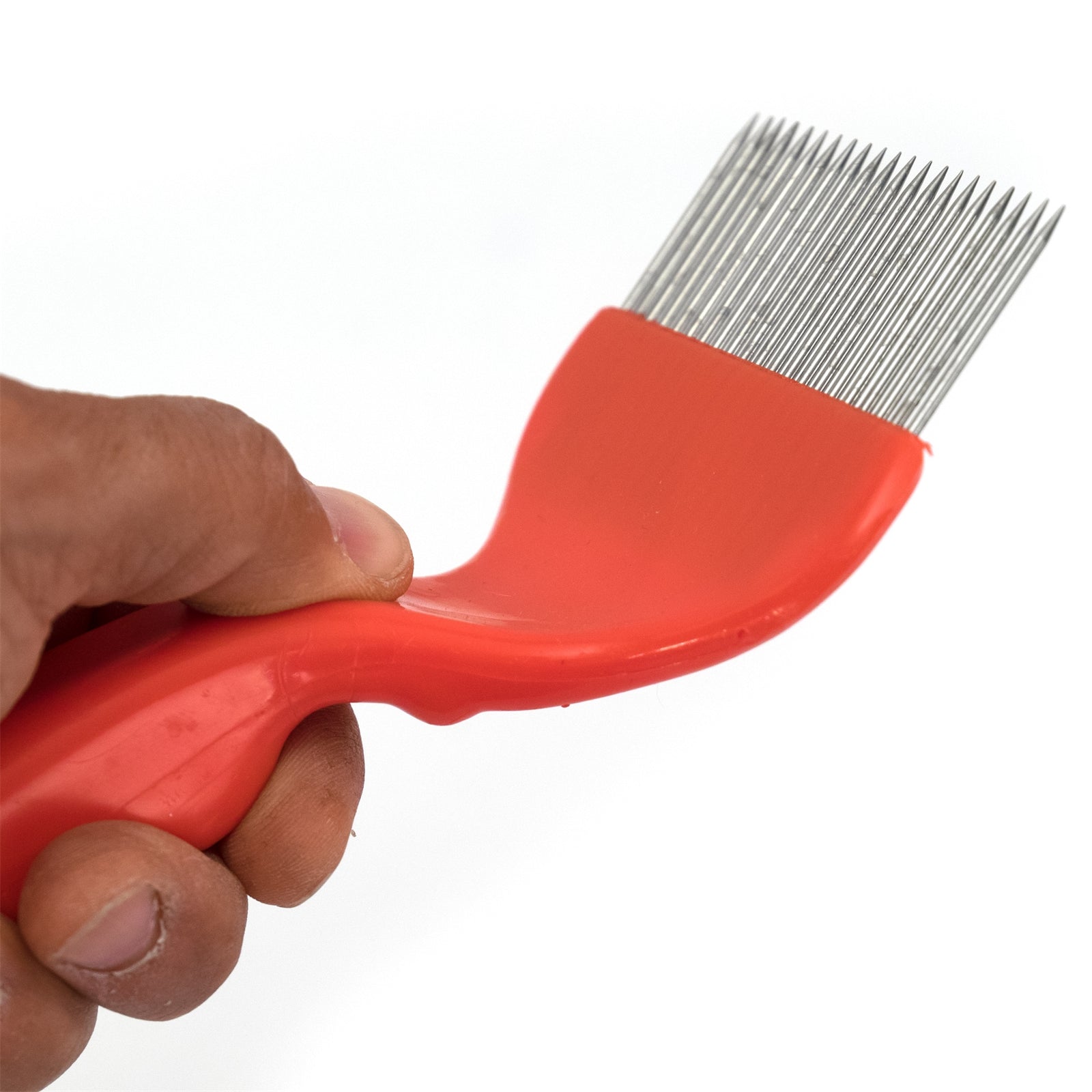 IMKER WABEN ENTDECKELUNGSGABEL gebogen,19cm, Edelstahl Imkergabel