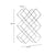 WEINFLASCHENHALTER "CUBE" | Metall, 37,5 cm | Weinregal