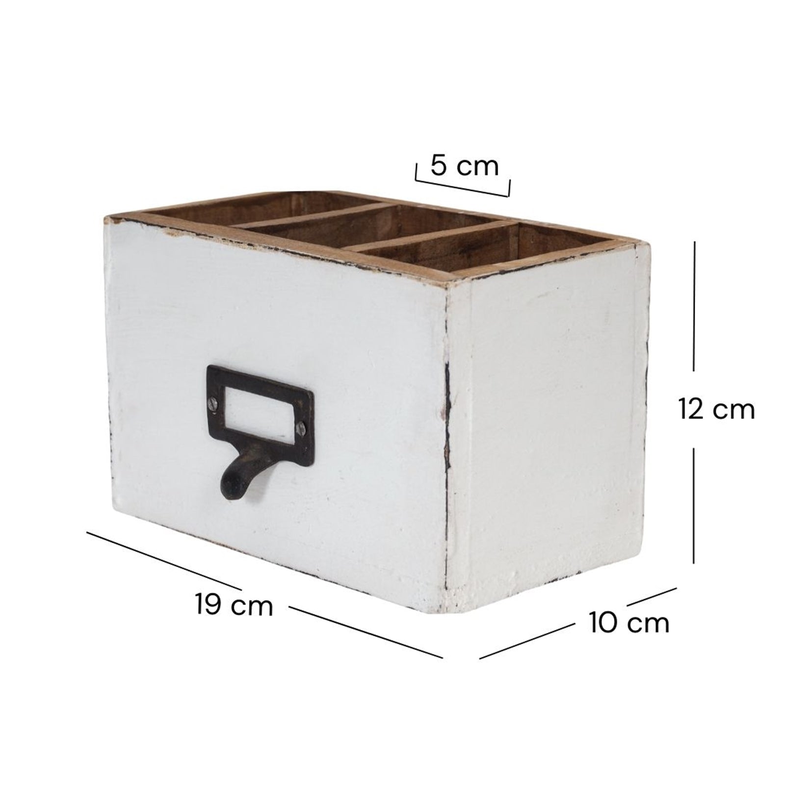 STIFTEHALTER "BOX 18" | Mahagoni, 19x12 cm (BxH) | Stiftebox