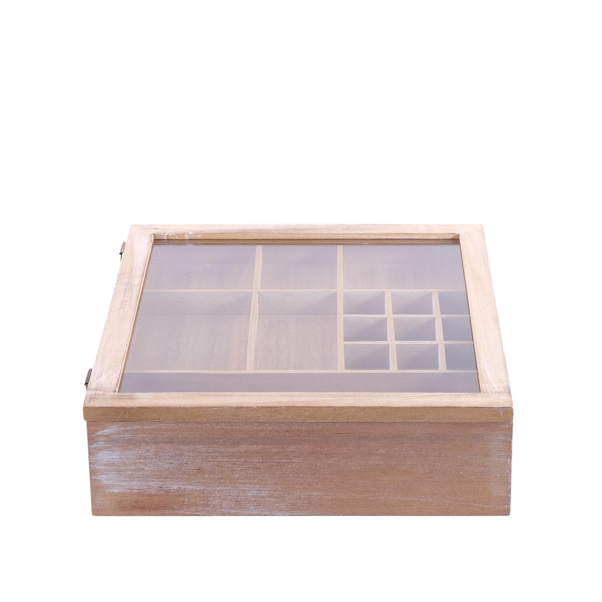 SETZKASTEN / SCHMUCKKASTEN | Natur, 40x37 cm | Vintage, Holz