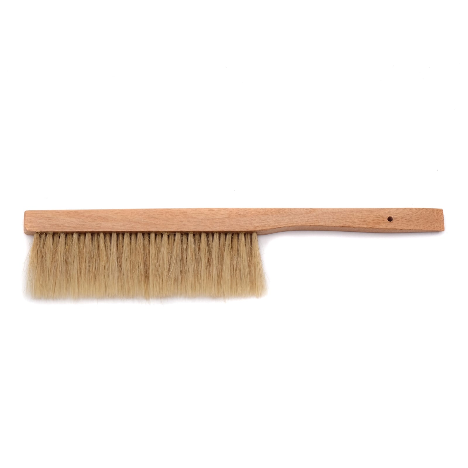 Imker Abkehrbesen Naturhaar | 40cm Handbesen für Bienenwaben