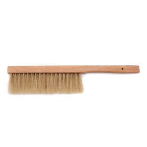 Imker Abkehrbesen Naturhaar | 40cm Handbesen für Bienenwaben