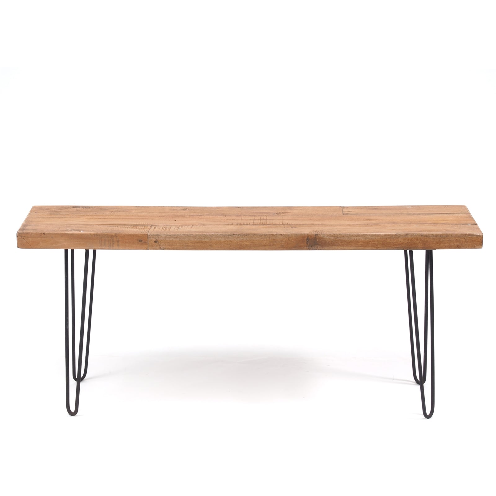 SITZBANK "BOHLE" | 120 cm, Mahagoni, mit Gestell | Beistellbank