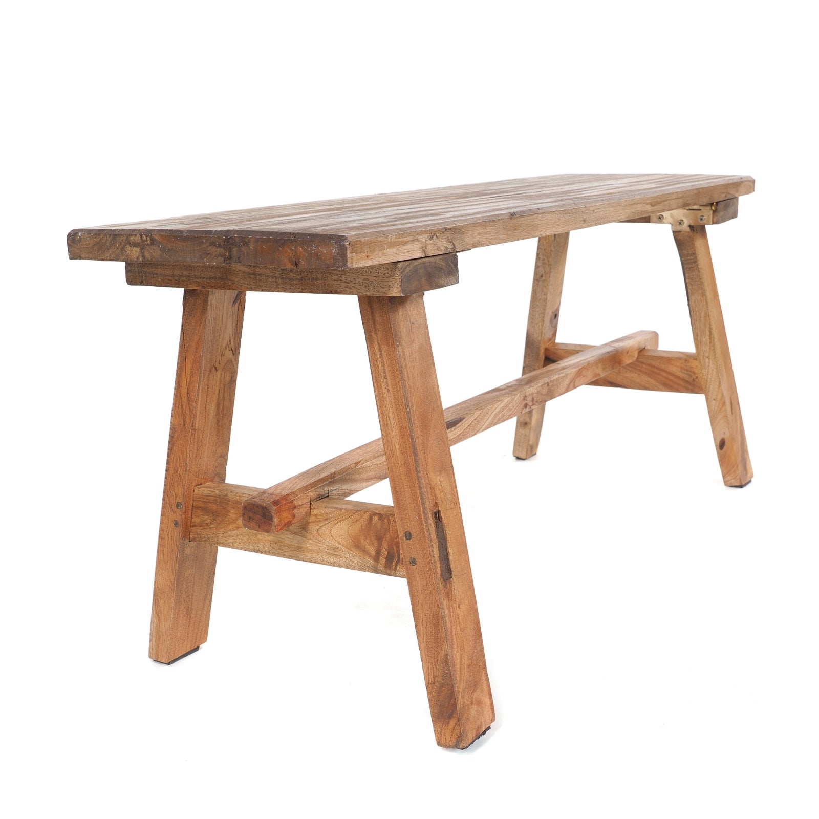 VINTAGE SITZBANK ANZIO 90cm, rustikale Holzbank, Bänkchen