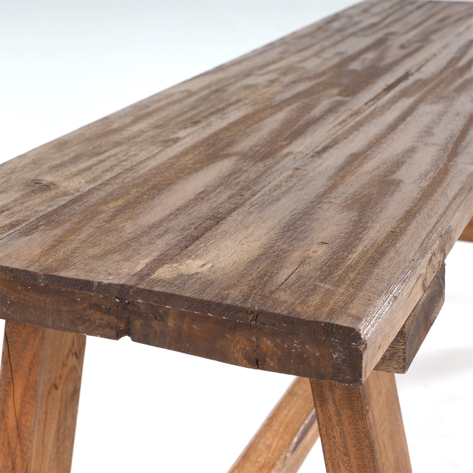 VINTAGE SITZBANK ANZIO 90cm, rustikale Holzbank, Bänkchen