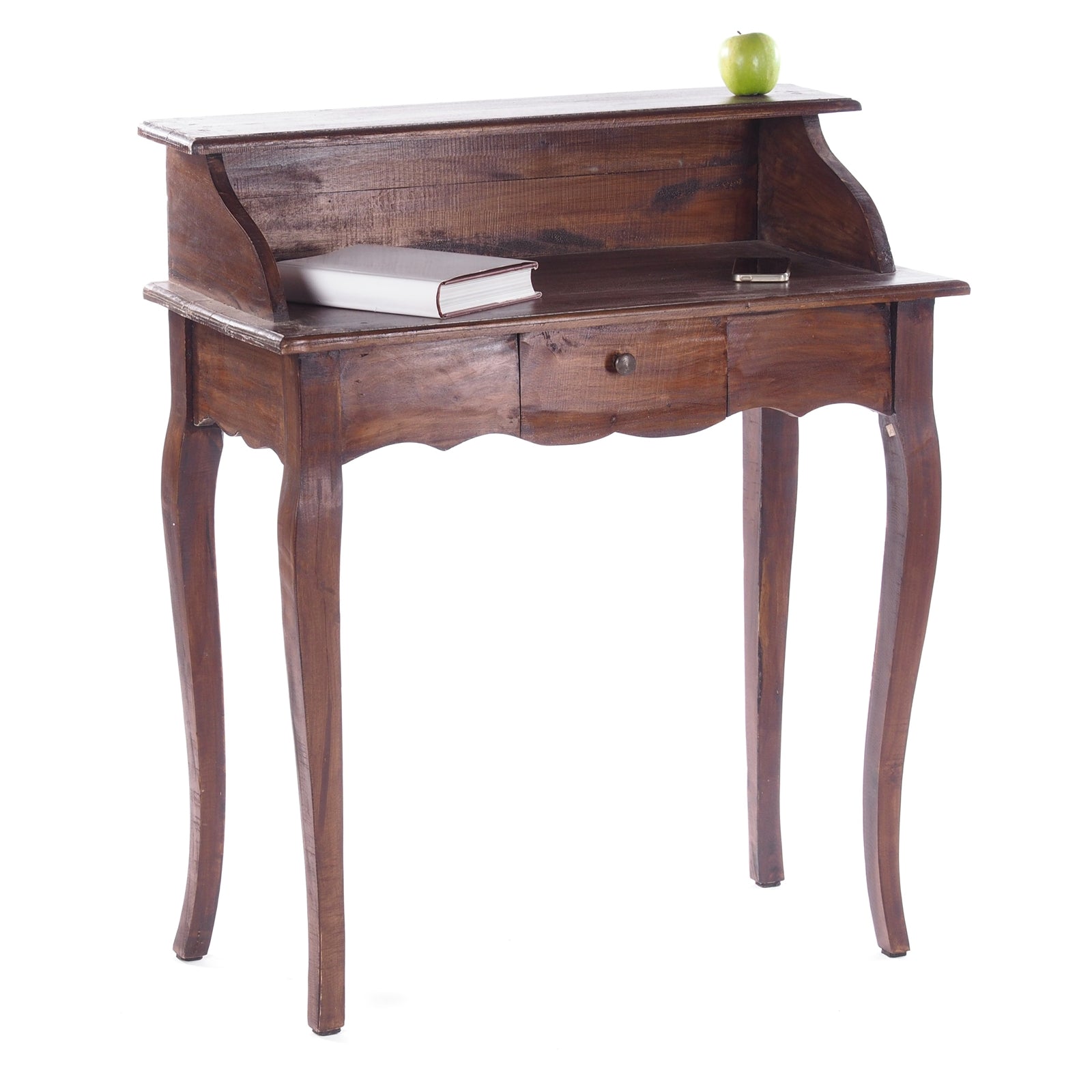 MASSIVHOLZ SEKRETÄR NAPOLEON 92x80cm(HxB) | Mahagoni Schreibtisch