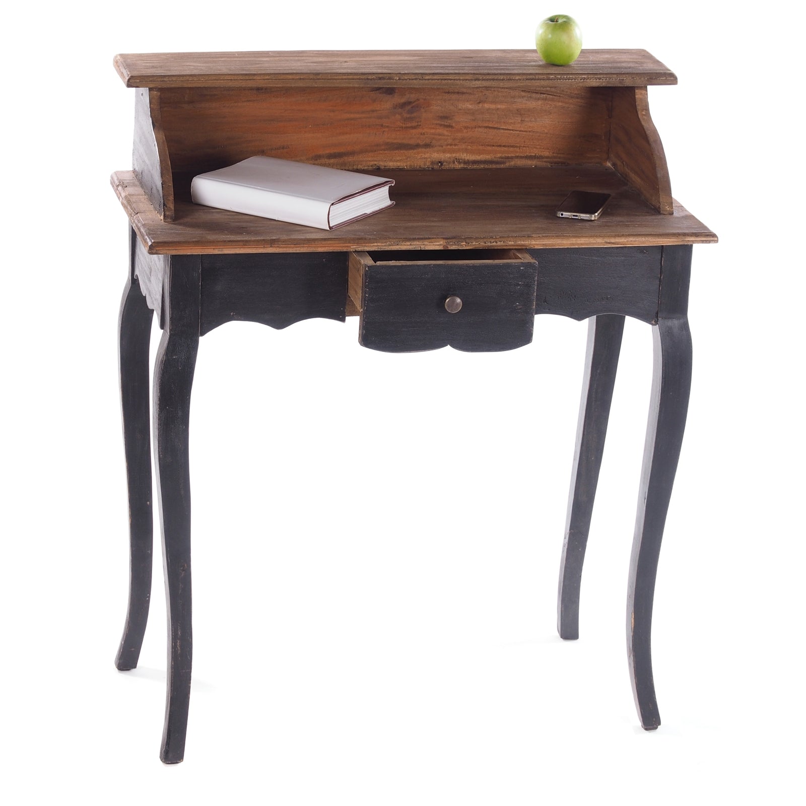 MASSIVHOLZ SEKRETÄR NAPOLEON 92x80cm(HxB) | Mahagoni Schreibtisch