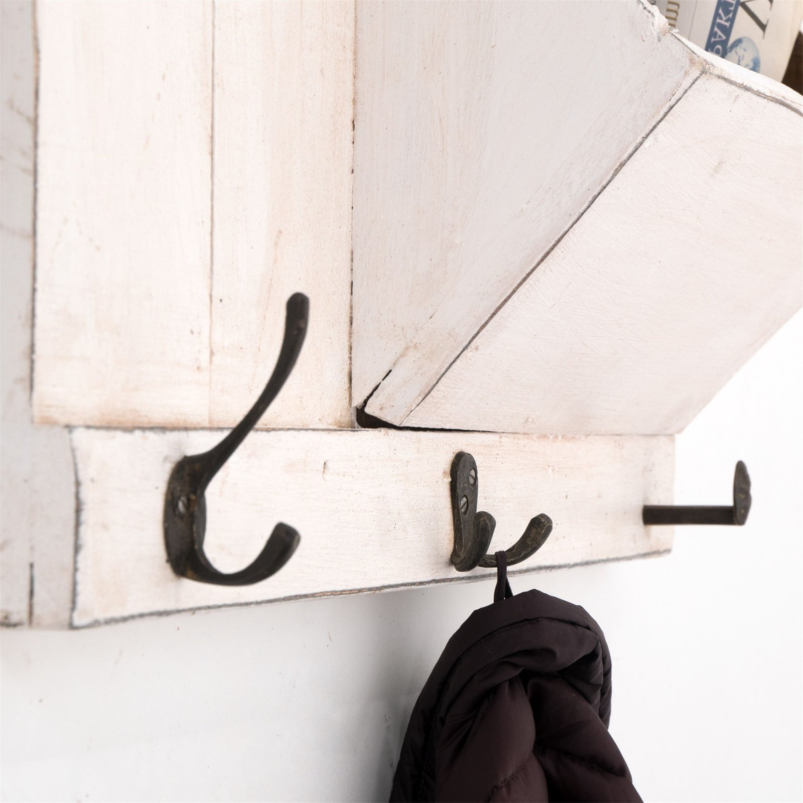 SCHLÜSSELBRETT "NATURA 50" | 50x35x13cm (BxHxT), Staufach | Garderobe