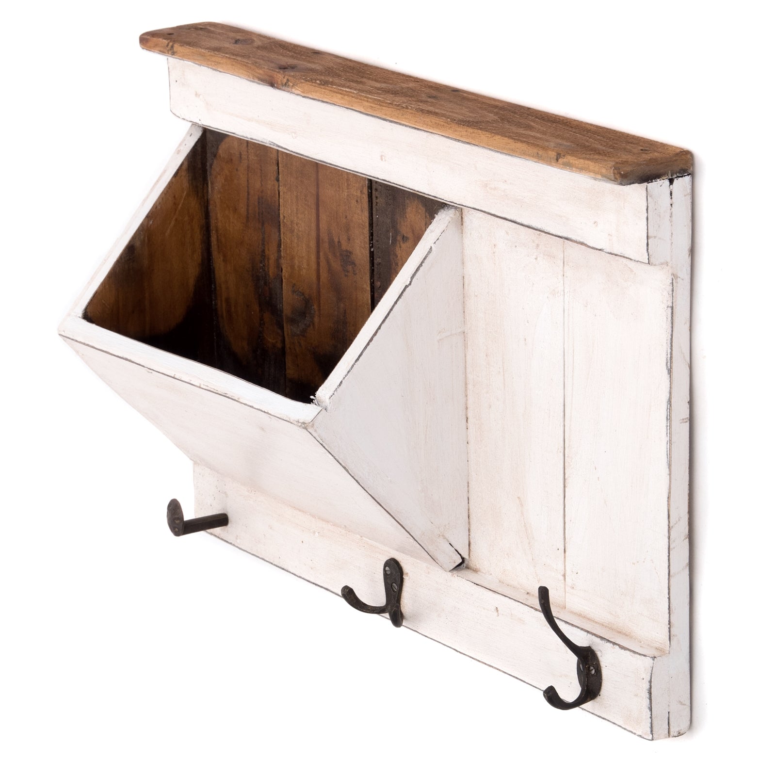 SCHLÜSSELBRETT "NATURA 50" | 50x35x13cm (BxHxT), Staufach | Garderobe