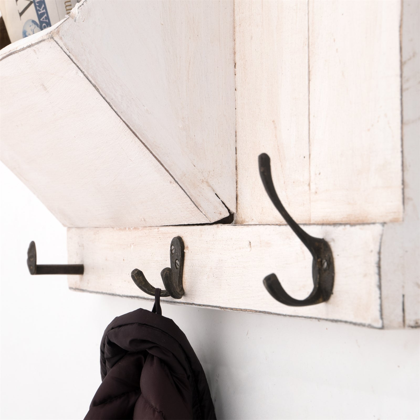 SCHLÜSSELBRETT "NATURA 50" | 50x35x13cm (BxHxT), Staufach | Garderobe