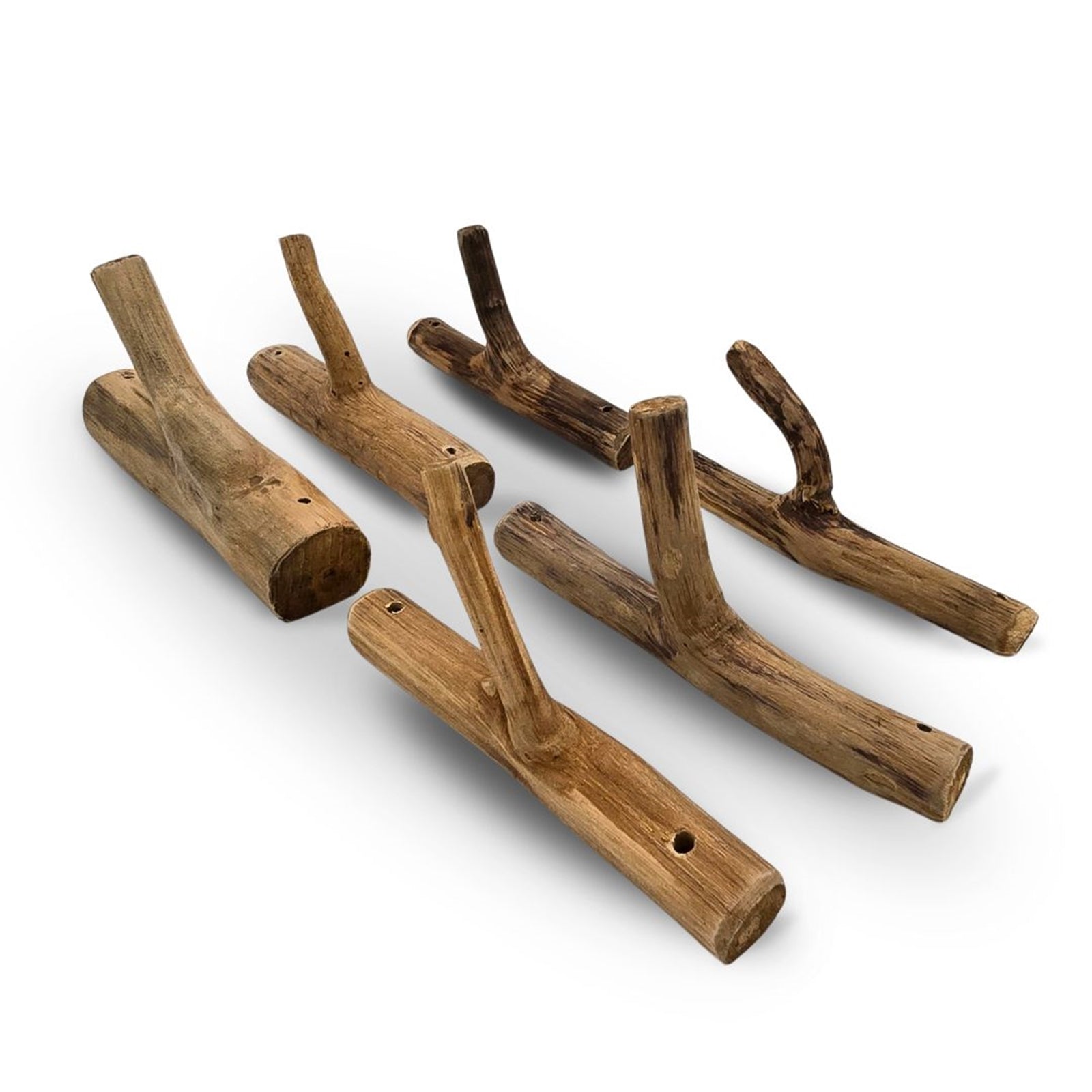 Schöne Garderobenhaken aus Holz