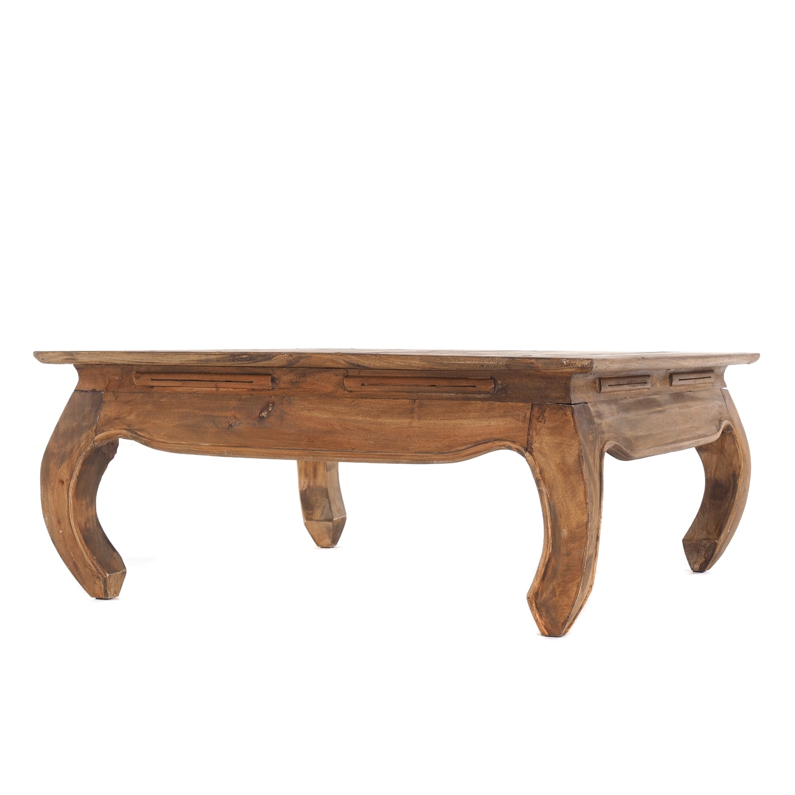 OPIUMTISCH "EAST 80" | 80x80x36 cm, Mahagoni | Beistelltisch