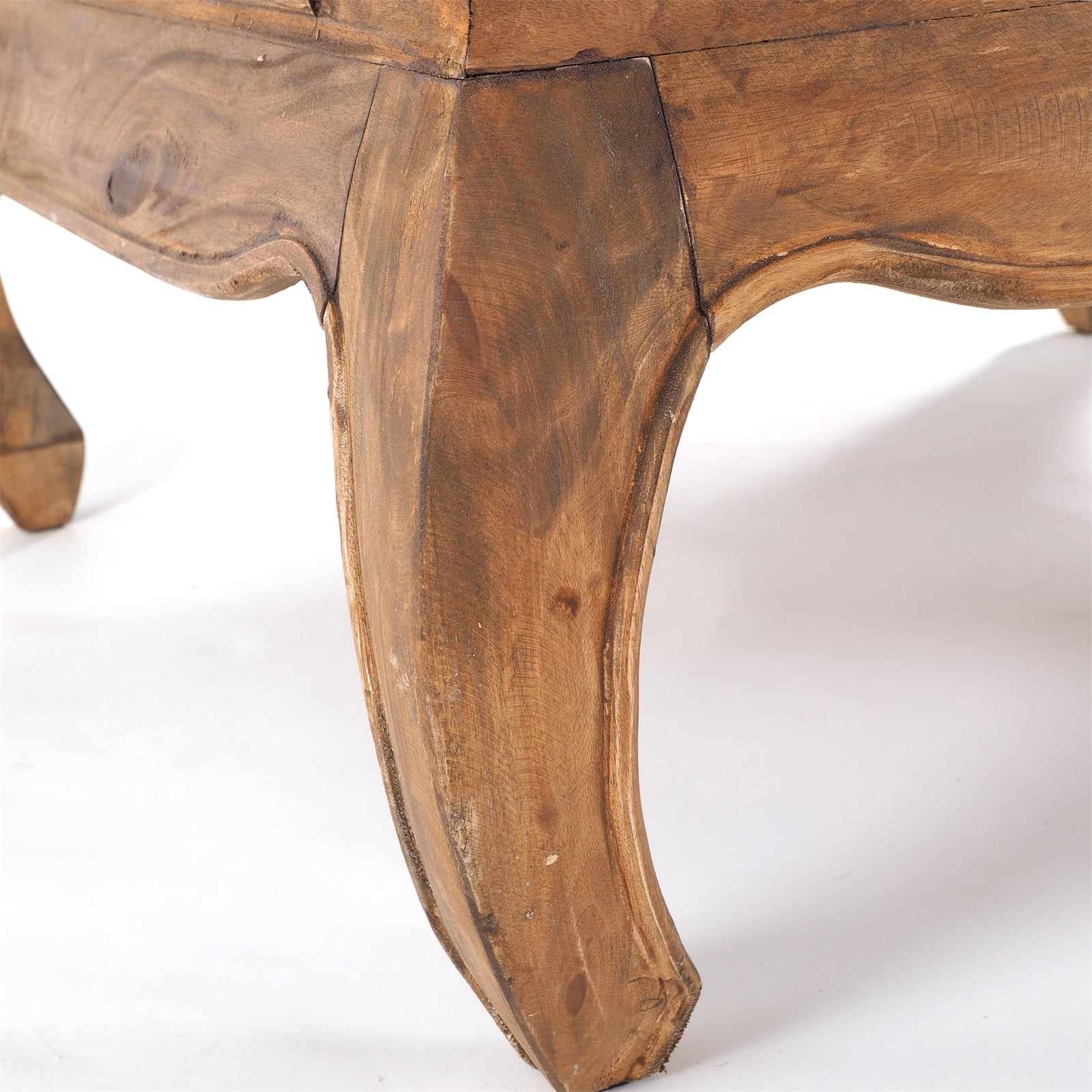 OPIUMTISCH "EAST 80" | 80x80x36 cm, Mahagoni | Beistelltisch