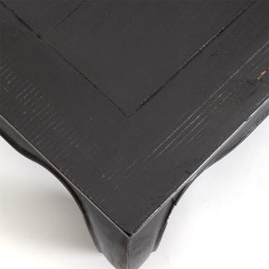 OPIUMTISCH "EAST 80" | 80x80x36 cm, Mahagoni | Beistelltisch