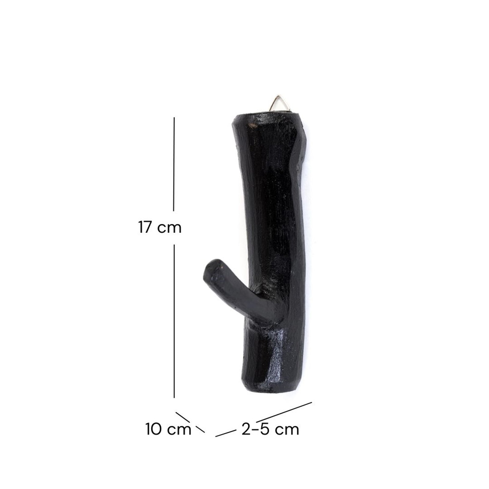 GARDEROBENHAKEN LIMB | Teakholz  ca. 15cm(H) Garderobenhaken aus Ästen