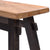 SITZBANK "EAST" | Mahagoni, 118x53x27,5cm (BxHxT) | Holzbank | Farbe: 04 schwarz-natur