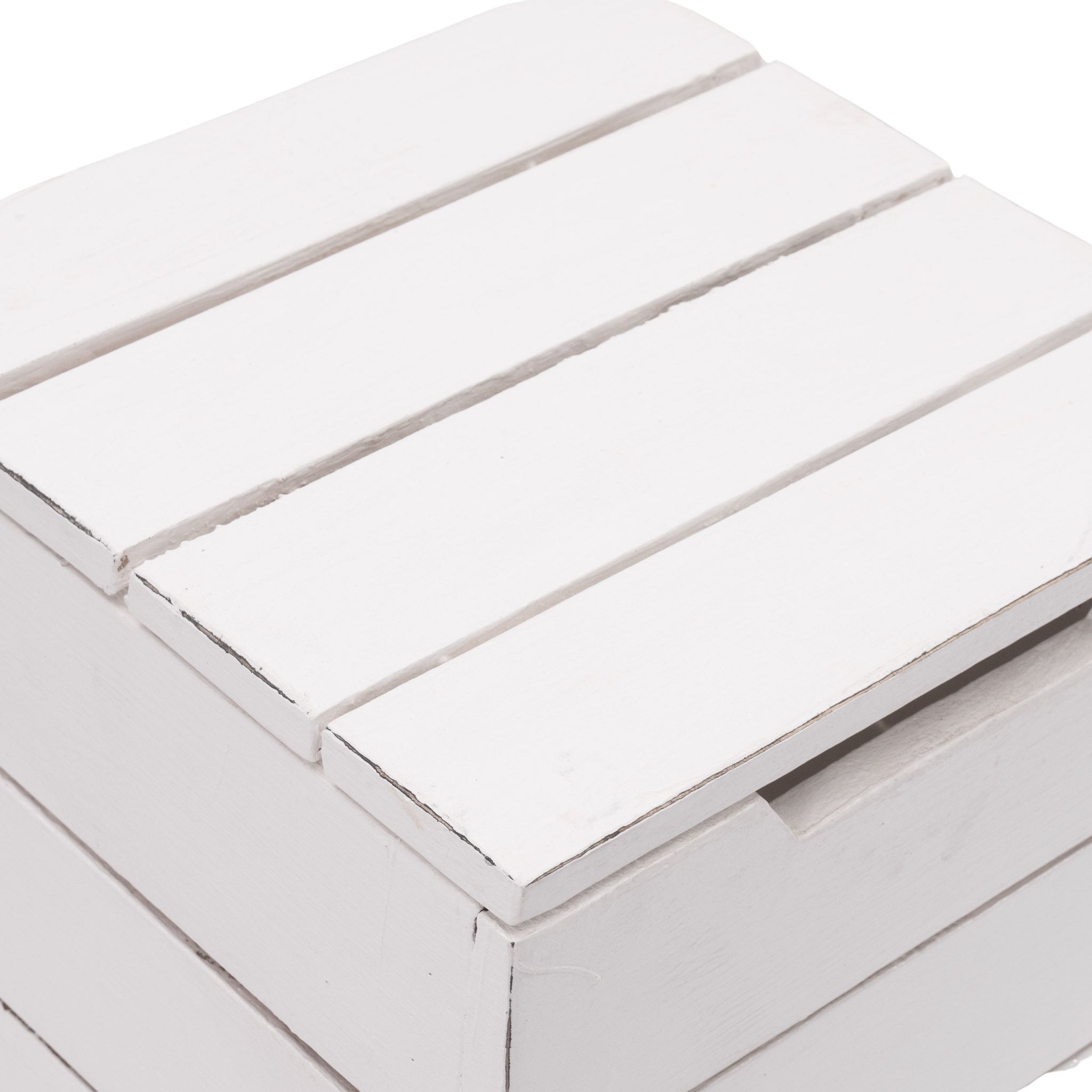 HOCKER "STORAGE 50" | 50x35cm (HxB), Altholz | Wäschebox