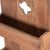WANDREGAL "DAYA" | Massivholz, 65 cm | Holzregal mit Ablage