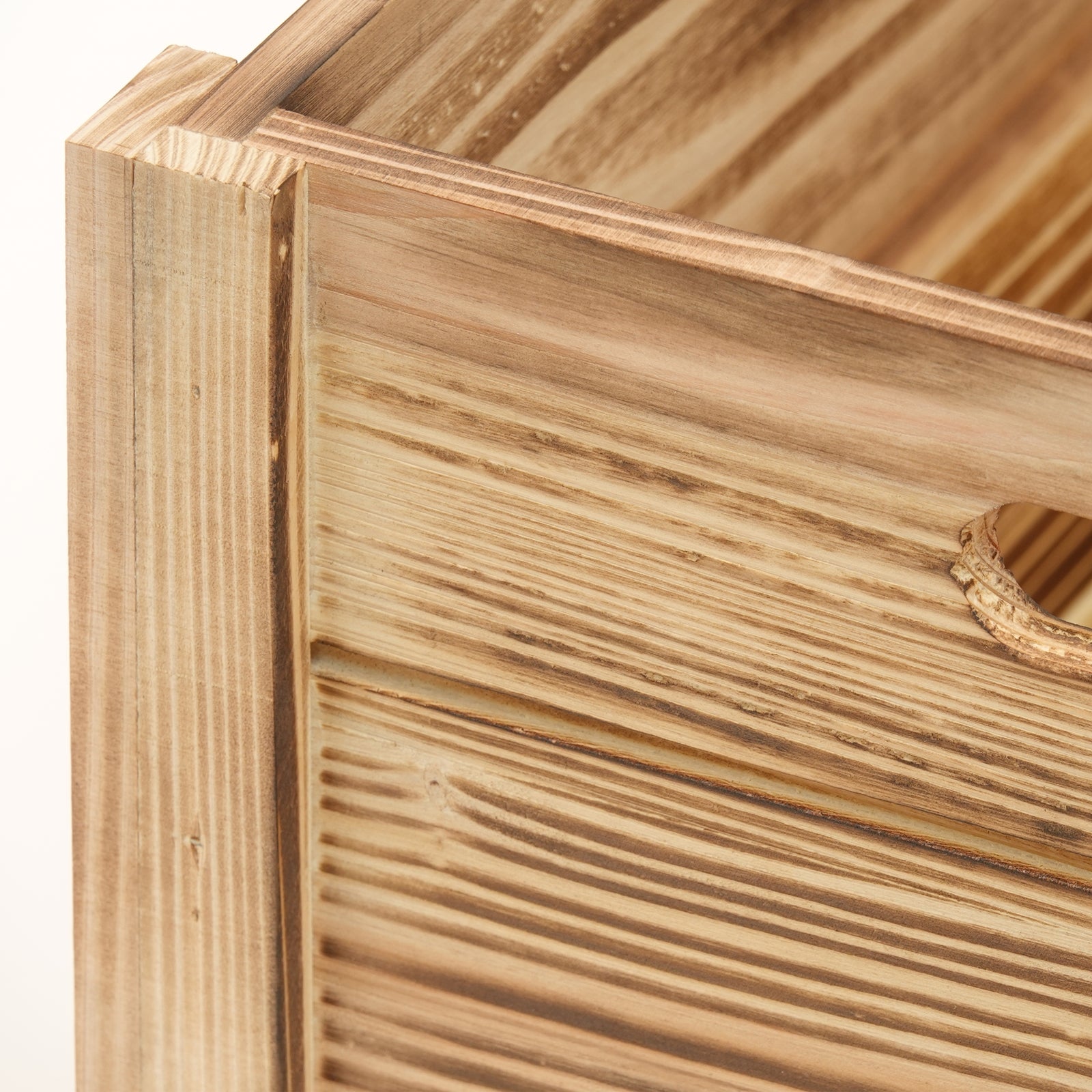 HOLZKISTEN SET "PURA" | natur, 3-teilig | Dekokisten Set