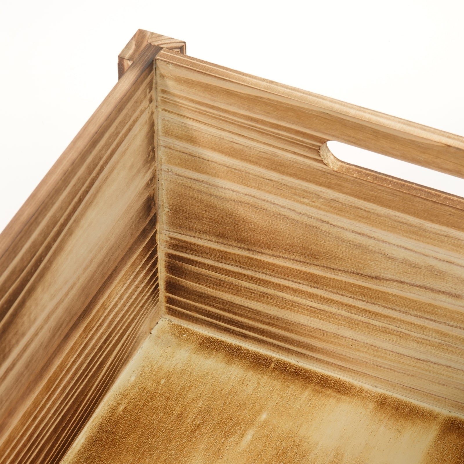 HOLZKISTEN SET "PURA" | natur, 3-teilig | Dekokisten Set