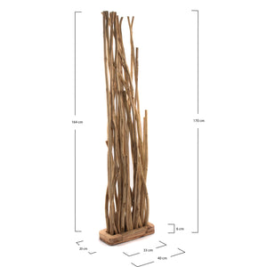 ZWEIGE RAUMTEILER "BOTANIC" | Teak Holz, 170 cm | Äste Paravent