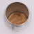 RUNDER BEISTELLTISCH "STAMP" | Hammerschlag, 47 cm | Orient Hocker
