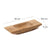 TEAKHOLZ SCHALE "BARCO 30" | Teakholz, 30 cm | Holz Tablett