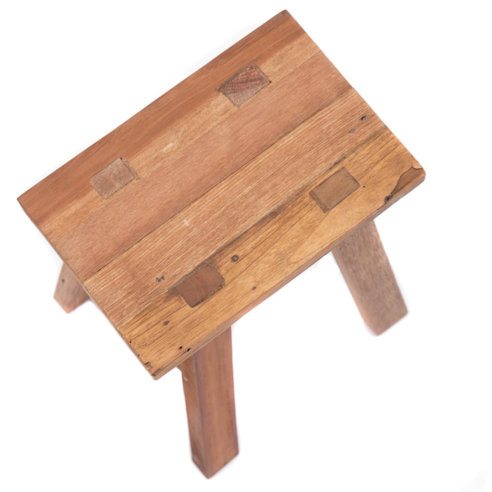 HOLZ HOCKER RECTA 42 Rustikales Unikat DESIGN DELIGHTS HOLZ HOCKER RECTA 42 Rustikales Unikat DESIGN DELIGHTS
