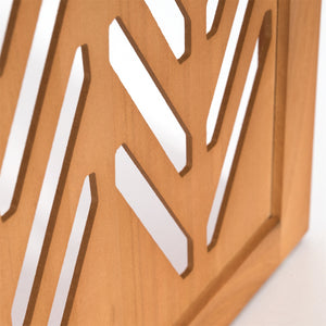 RAUMTEILER "MANTRA" | 170 cm, Holz | Natur Paravent, Raumtrenner