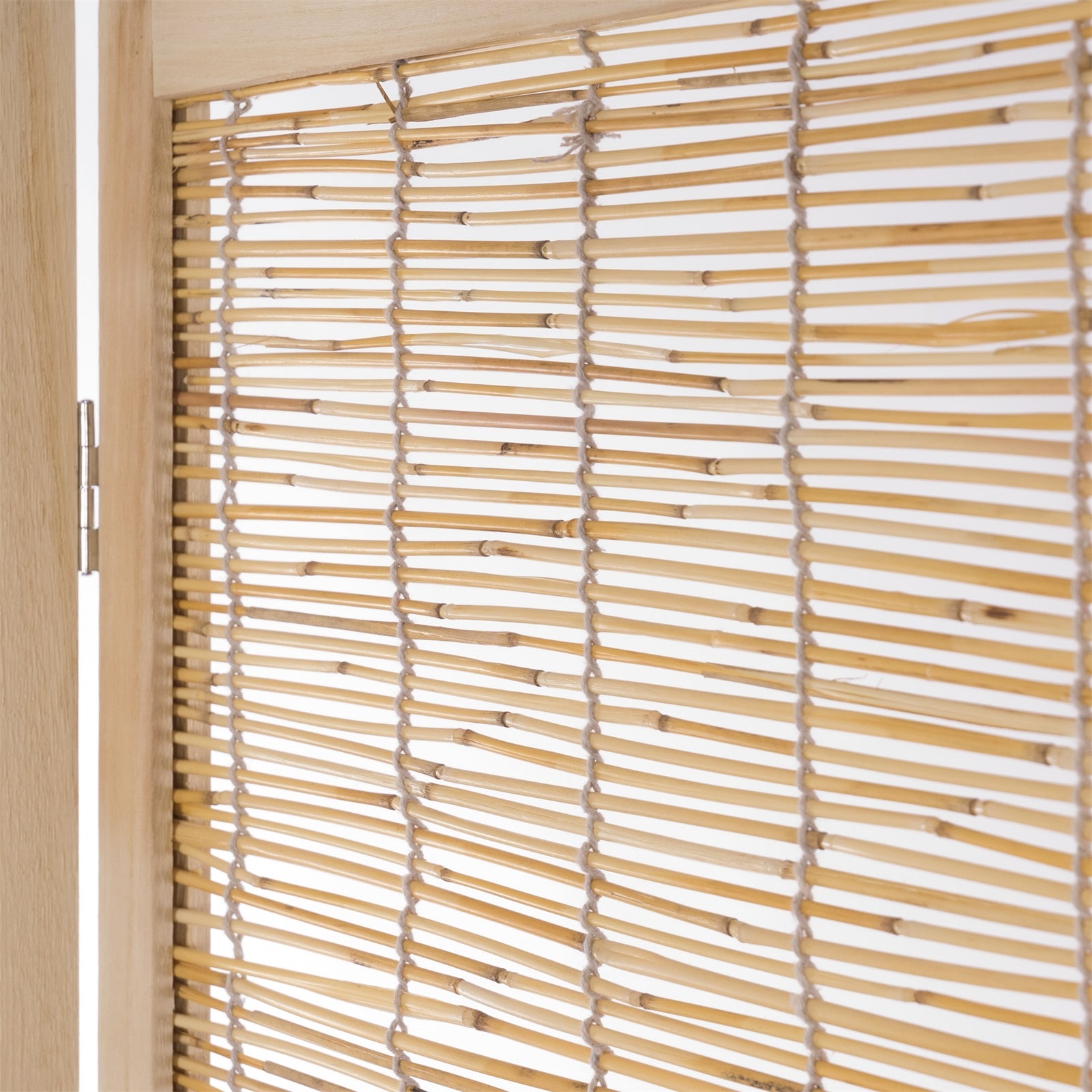 RAUMTEILER "AMBIENTE" | 3-teilig, Bambus, Schilf | Natur Paravent