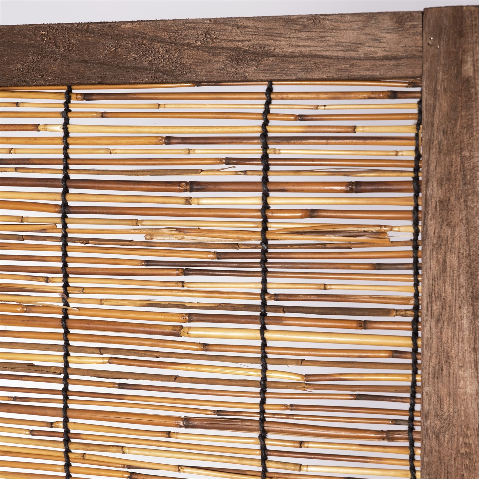 RAUMTEILER "AMBIENTE" | 3-teilig, Bambus, Schilf | Natur Paravent