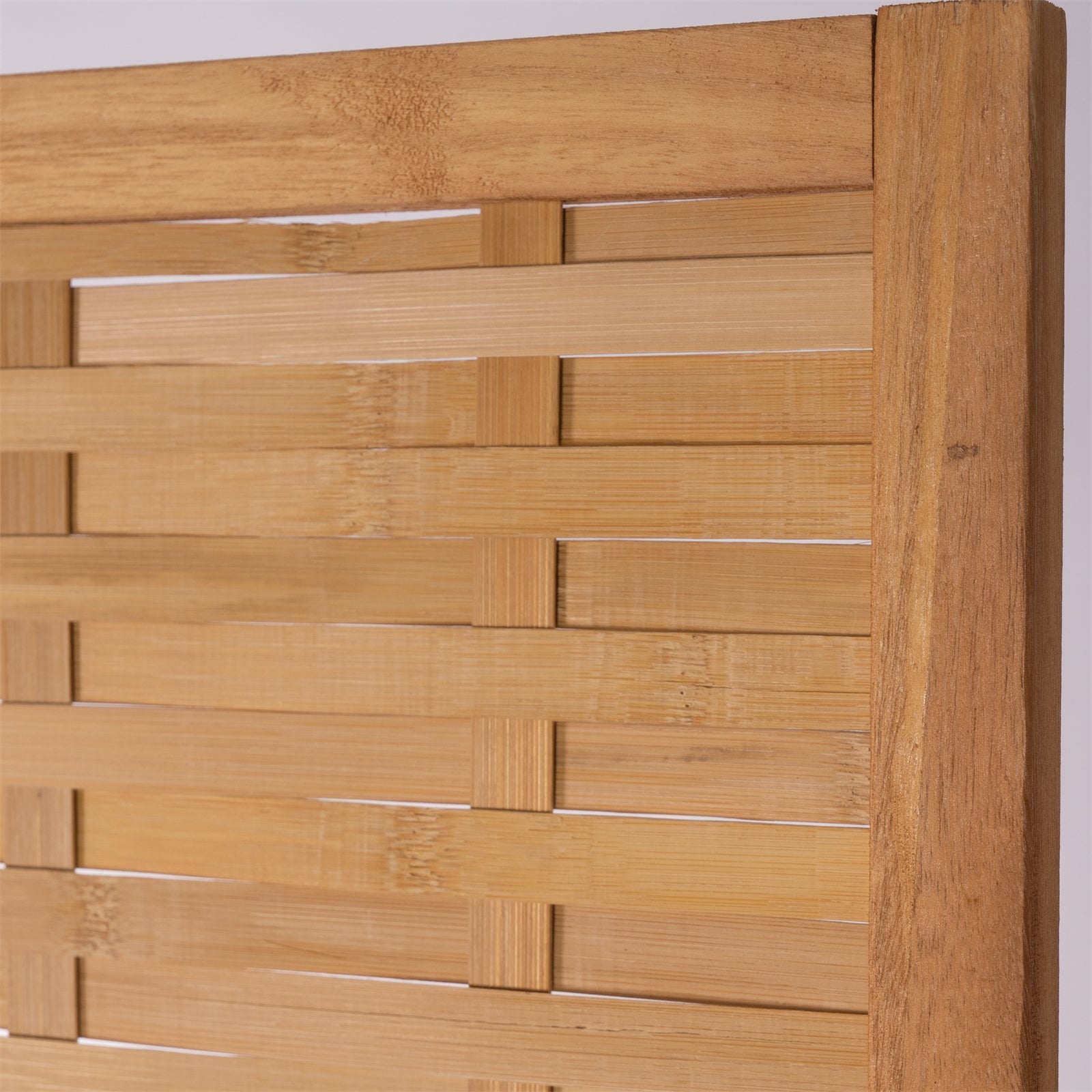 RAUMTEILER "MAYA" | 3-teilig, Bambus | Natur Paravent