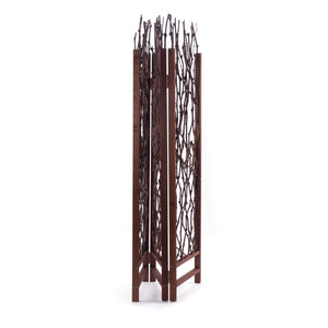 ZWEIGE RAUMTEILER "FORES" | 170cm, Holz | Äste Paravent