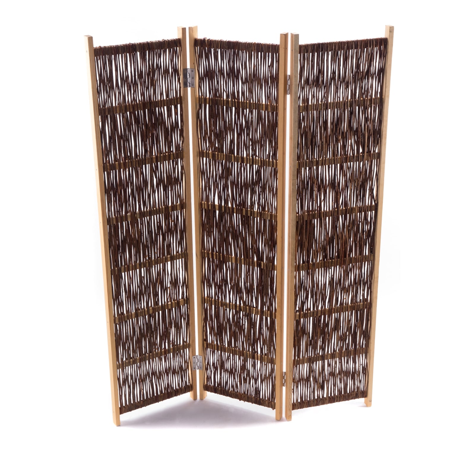 RAUMTEILER "BOSCA" | Weidenholz, 170 cm | Natur Paravent