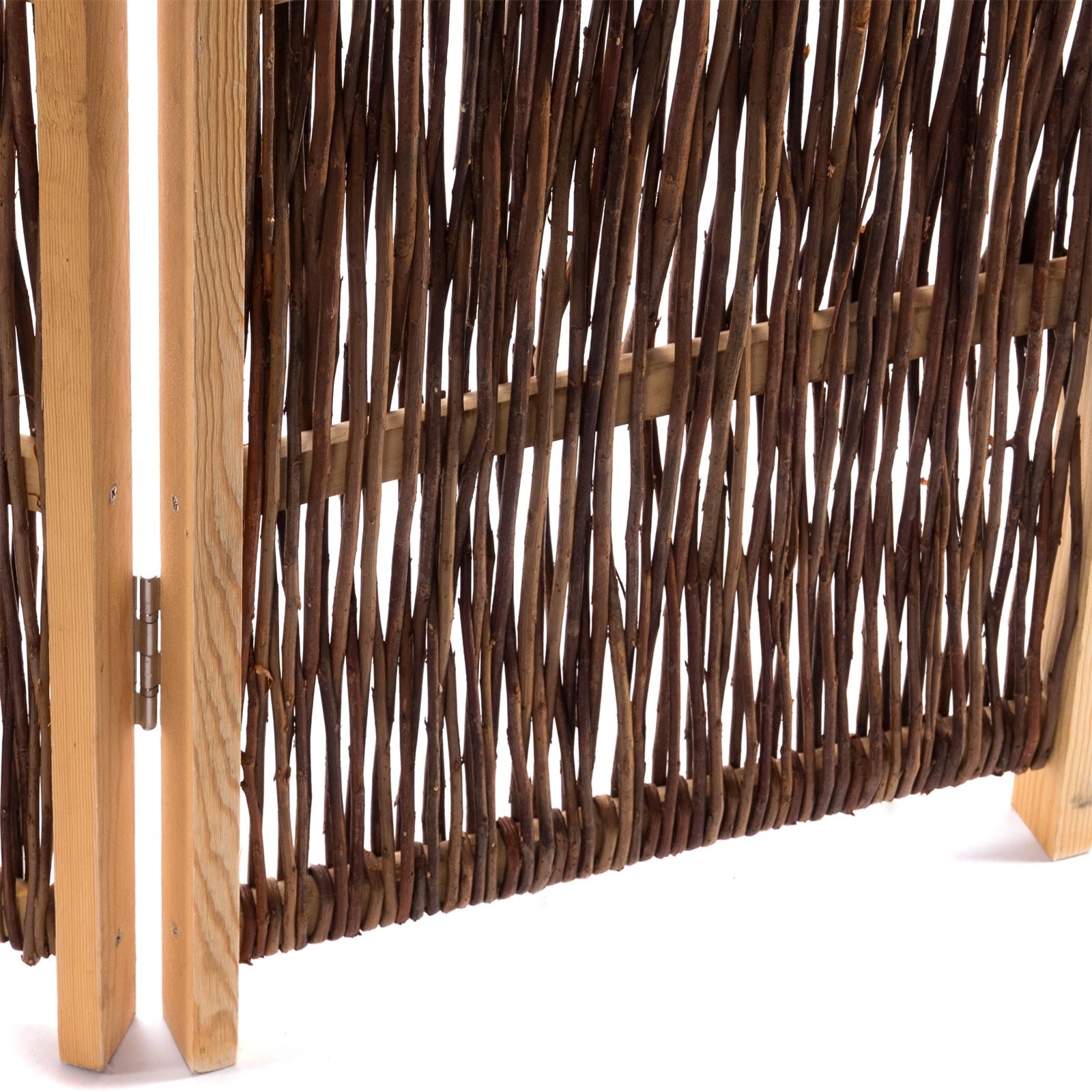 RAUMTEILER "BOSCA" | Weidenholz, 170 cm | Natur Paravent