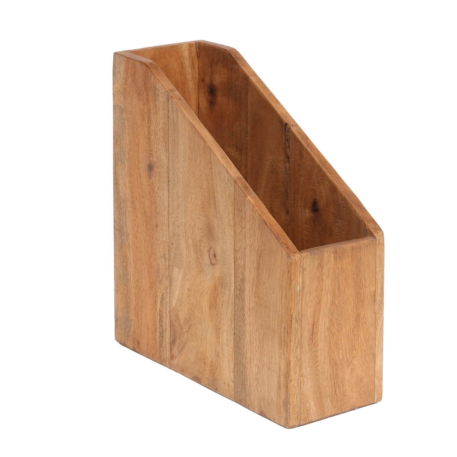 STEHSAMMLER "NERO" | Mahagoni Holz, 30 cm | Stehordner