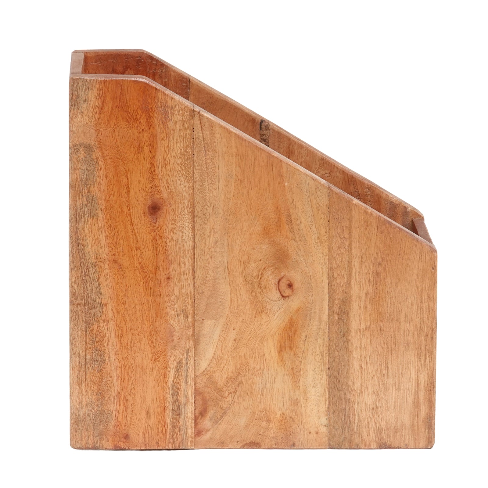 STEHSAMMLER "NERO" | Mahagoni Holz, 30 cm | Stehordner