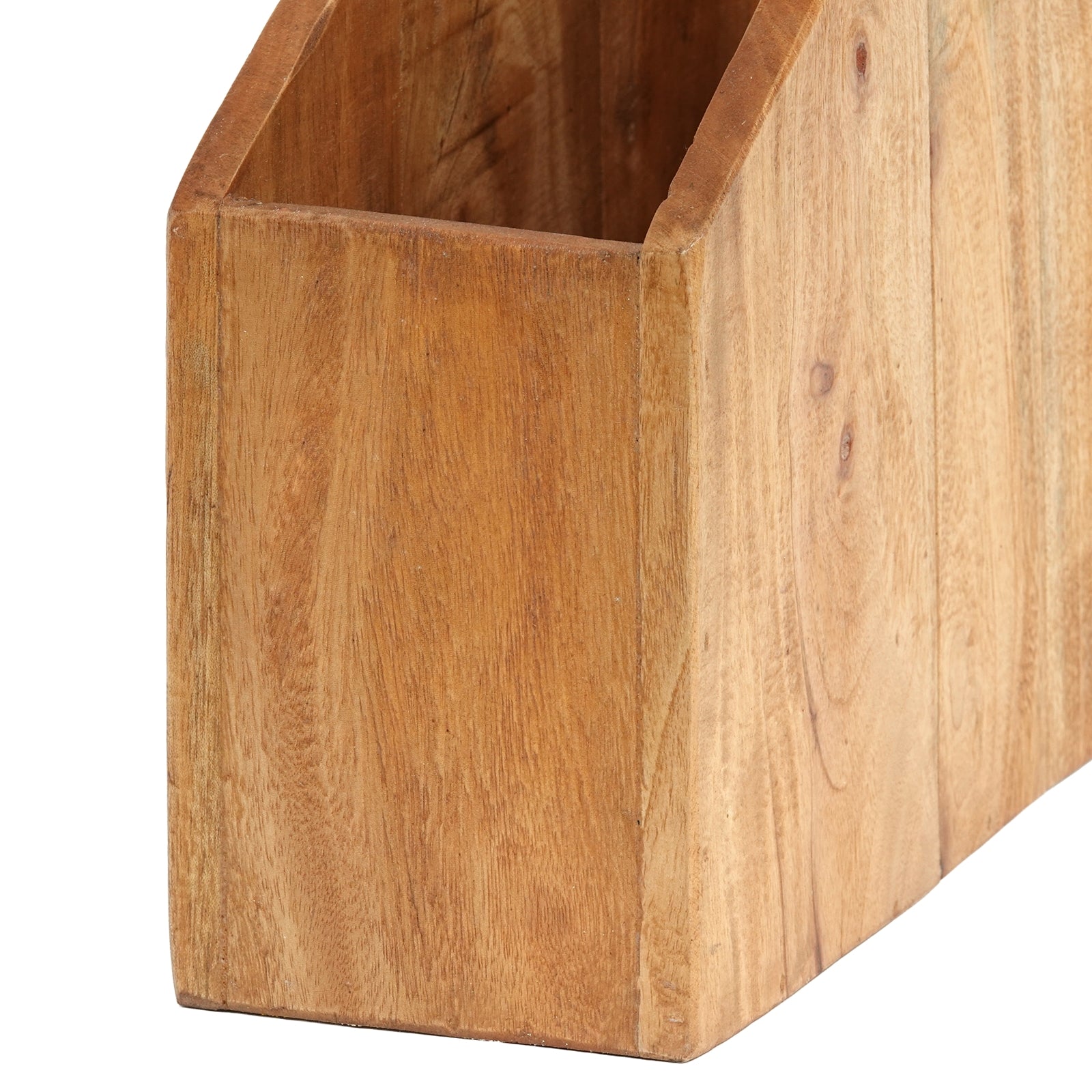 STEHSAMMLER "NERO" | Mahagoni Holz, 30 cm | Stehordner