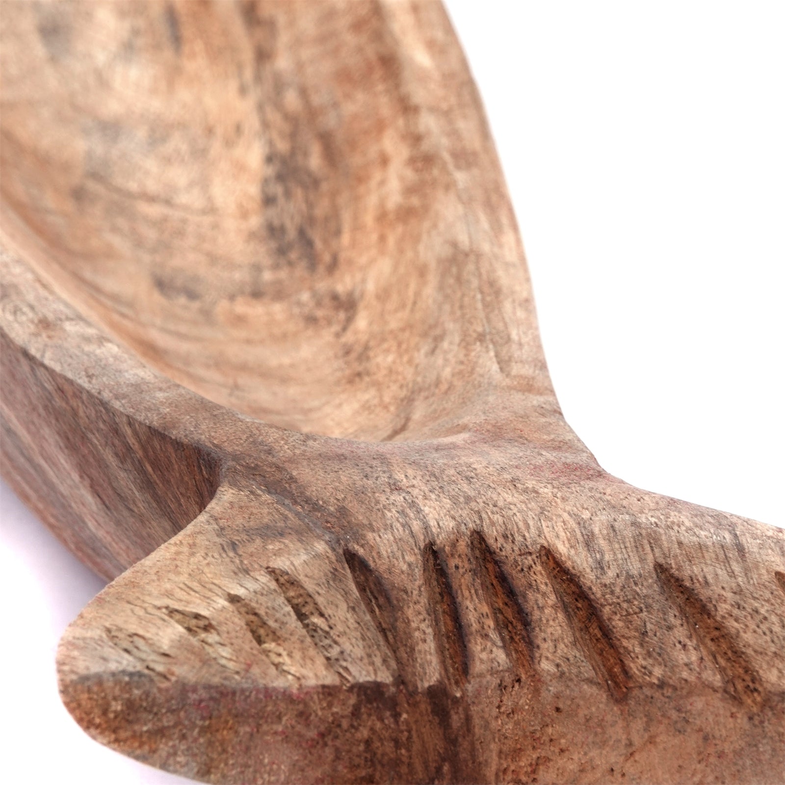 DEKO SCHALE "PESCADO" | Mangoholz | maritime Tisch Schale, Obstschale