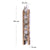 WAND SKULPTUR "CLIMB" | Mangoholz, 58cm | Wanddeko, Wandbild Leiter