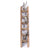 WAND SKULPTUR "CLIMB" | Mangoholz, 58cm | Wanddeko, Wandbild Leiter