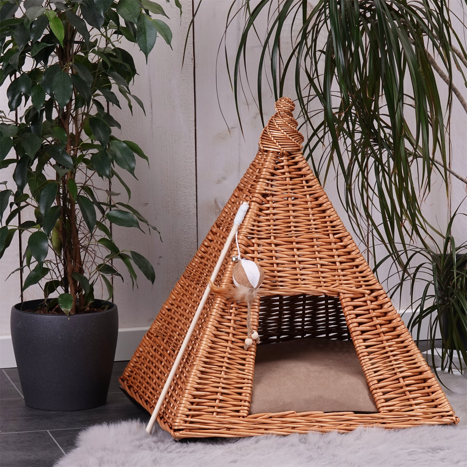 katzen tipi zelt KATZENHAUS "MIA" | Ein Paradies für deine Lieblinge