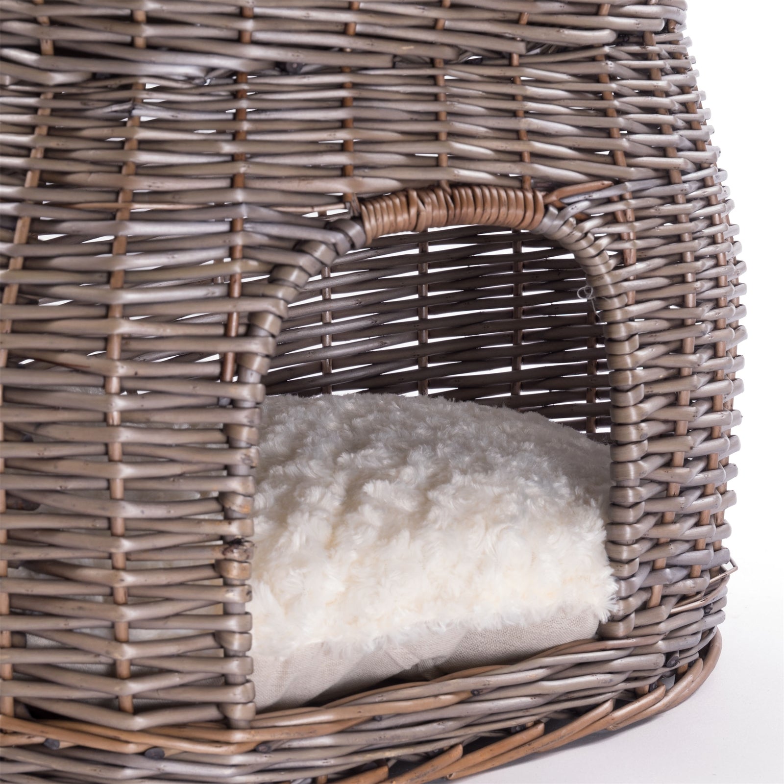 KATZENBETT "LUNA" | Weide, 54cm | Katzen Weidenkorb